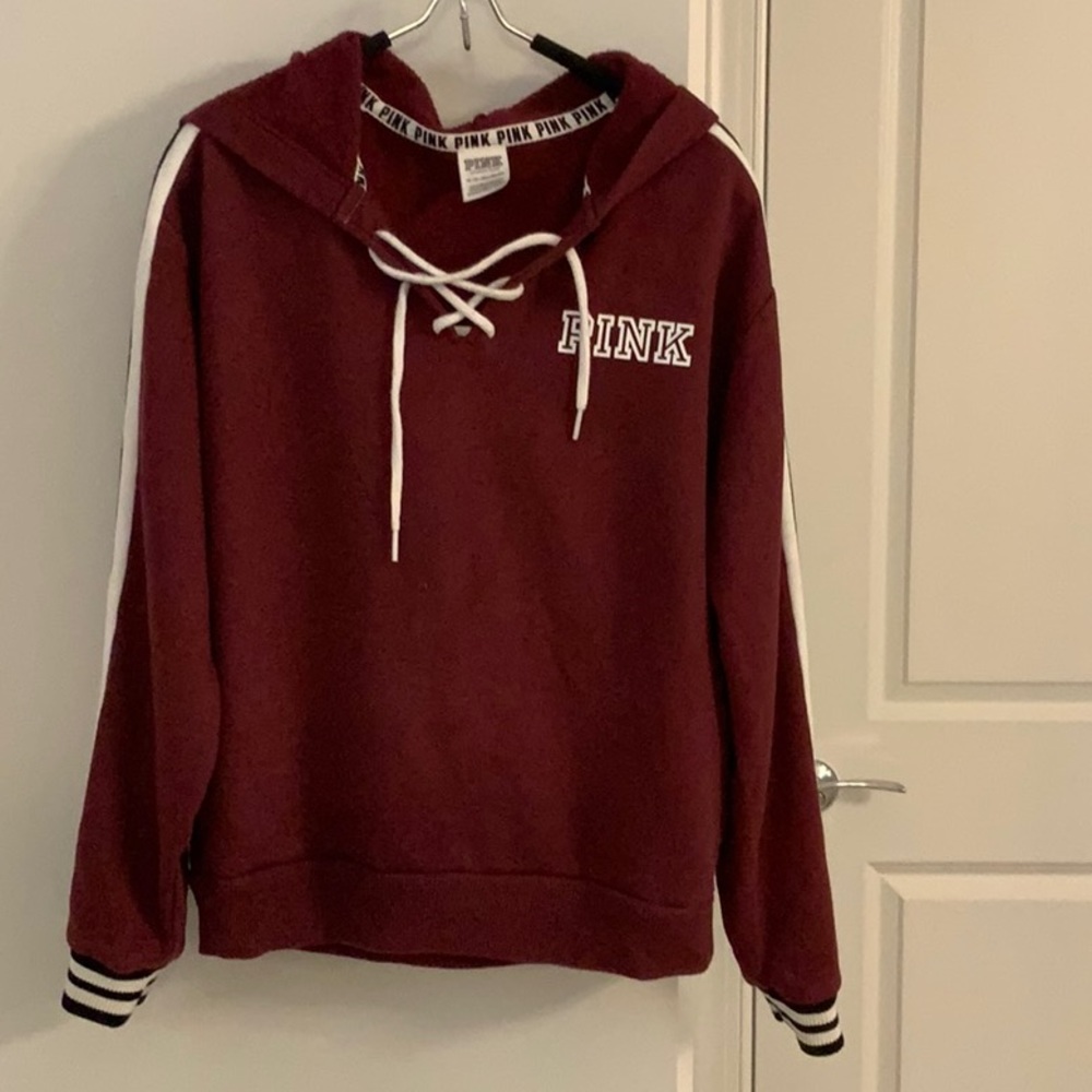 PINK hooded sweatshirt